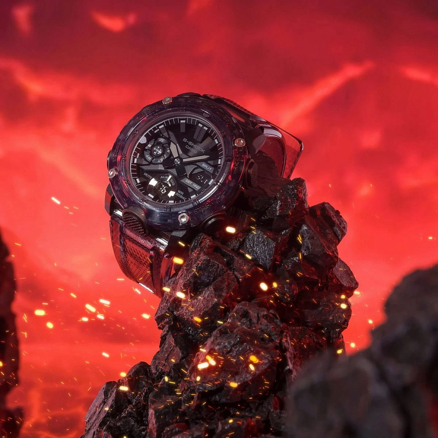 Часы Casio G-Shock GA-2000SKE-8A — мужские, черный