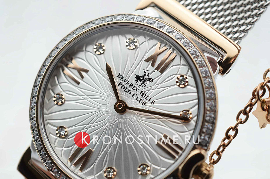 Часы Beverly Hills Polo Club BP3363C.530 — суперметалл с ip покрытием, женские