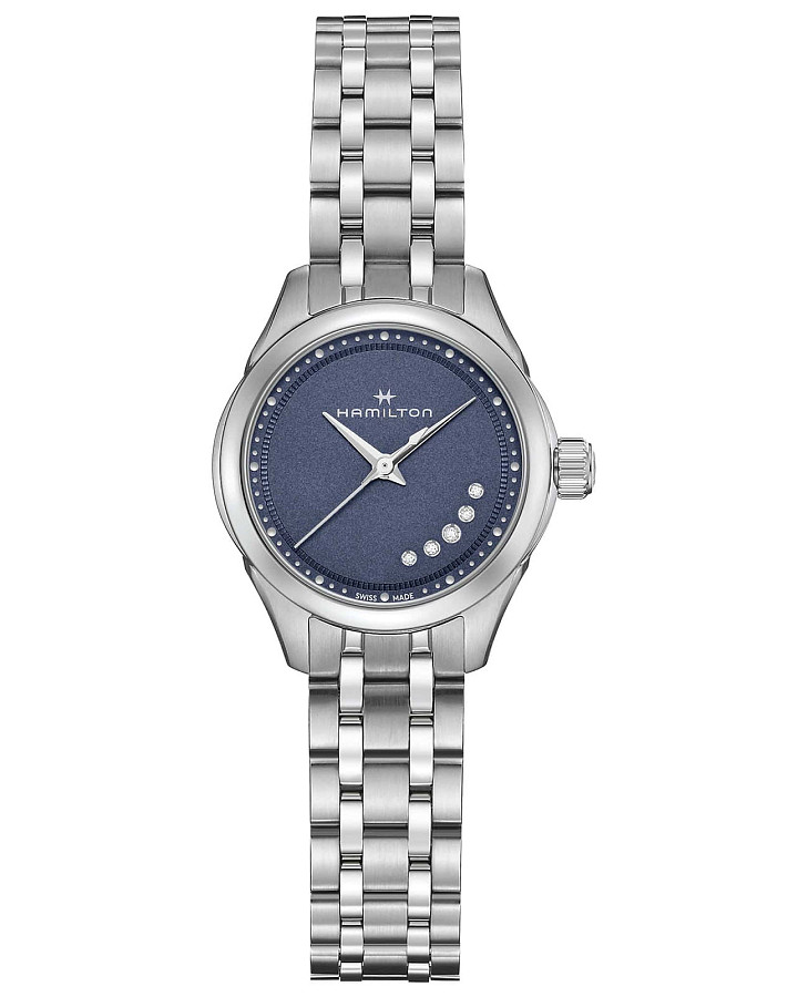 Часы Hamilton Jazzmaster Lady Quartz H32111140 — женские, синий