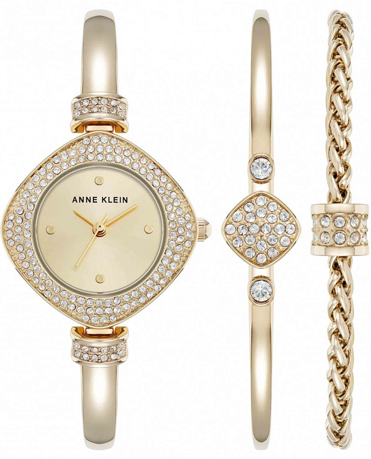 Часы Anne Klein Box Set 5228GPST — женские, золотистый