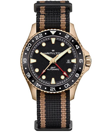 Hamilton Khaki Navy Scuba Automatic GMT 43мм H82565930