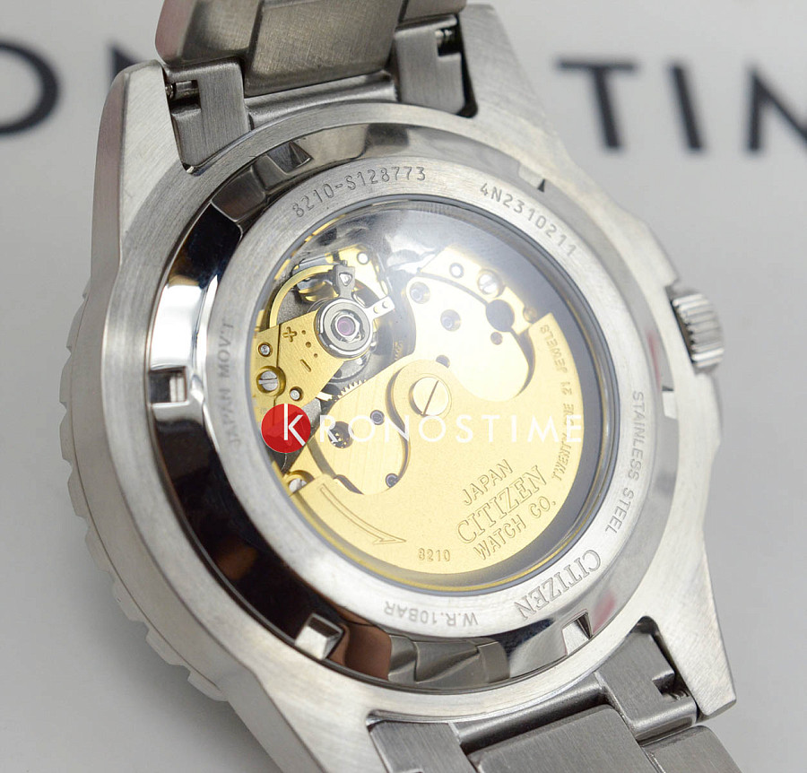 Часы Citizen Automatic NJ0170-83X — мужские, нержавеющая сталь