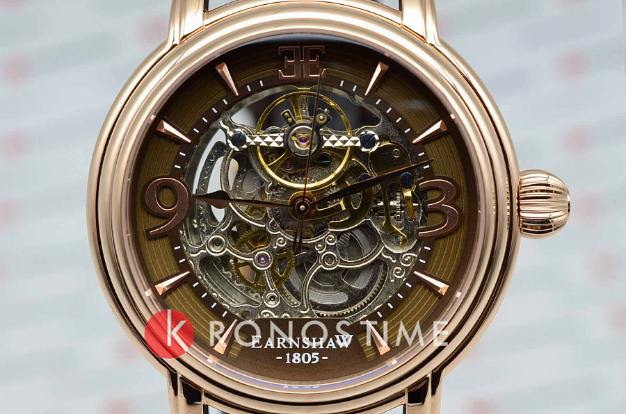 Часы Earnshaw ES-8011-07 — металл сталь, Англия