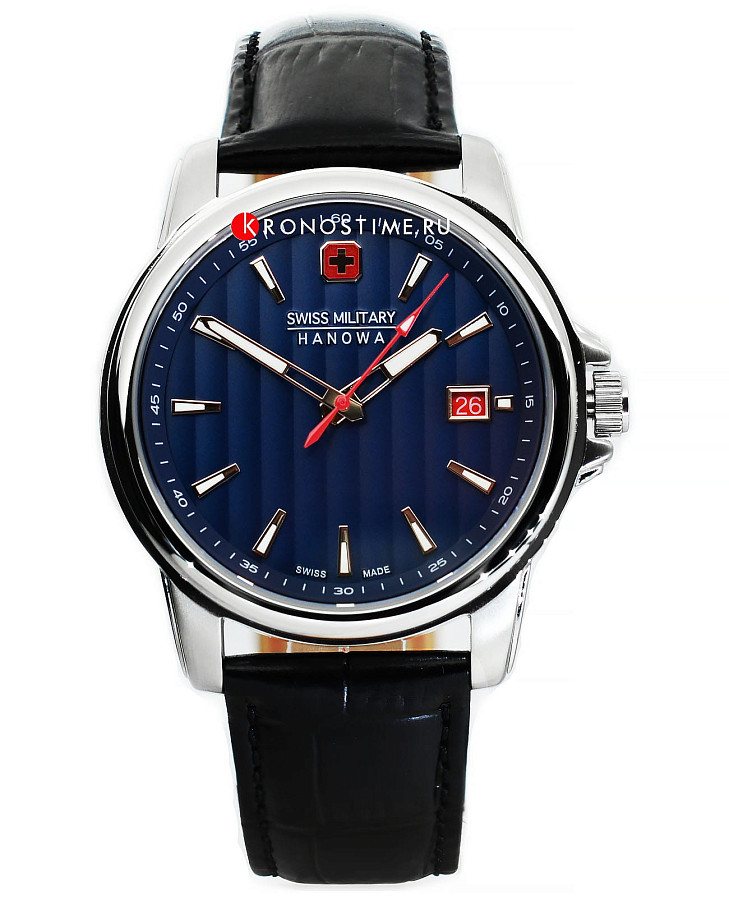 Часы Swiss Military Hanowa Circler SMWGB7001003 — мужские, синий