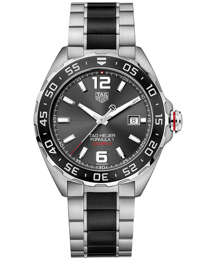Часы TAG Heuer Formula 1 WAZ2011.BA0843 — мужские, черный