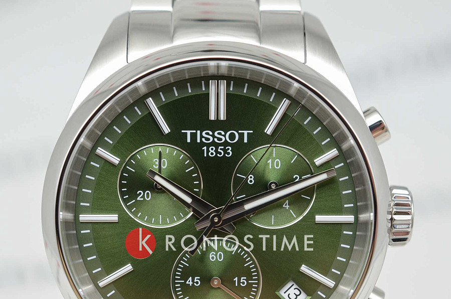 Часы Tissot PR 100 Chronograph T150.417.11.091.00 — сталь металл, Швейцария
