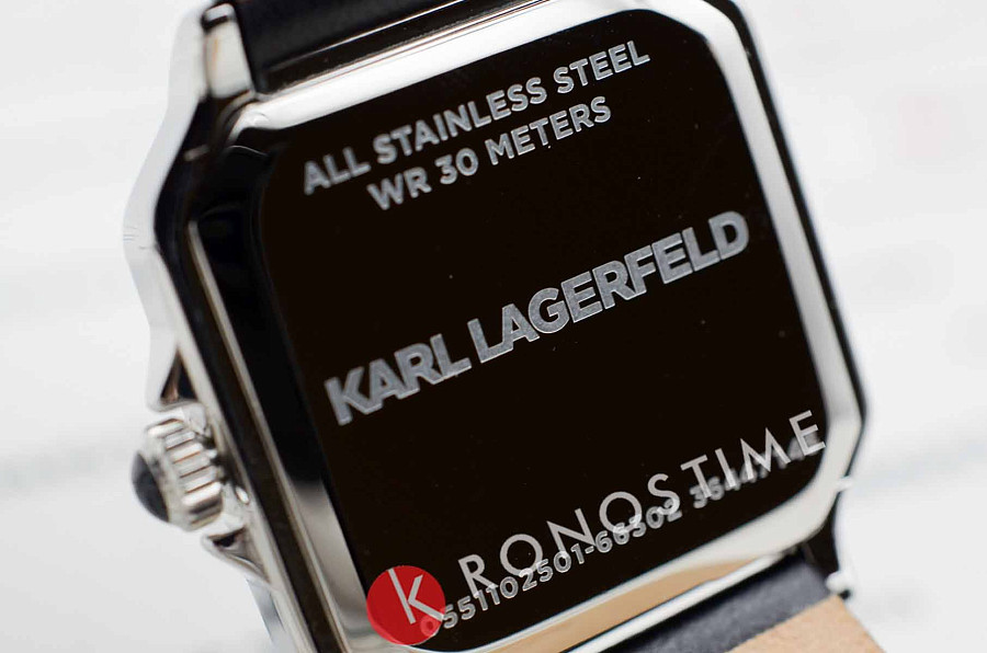 Часы Karl Lagerfeld Square Classics R0551102501 — женские, кожаный