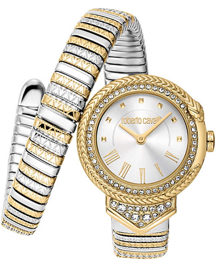 Часы Roberto Cavalli RC5L075M0055 — женские, серебристый