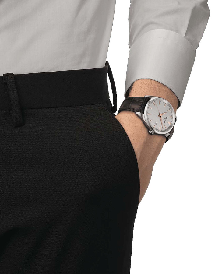 Часы Tissot PR 100 T150.410.16.031.00 — кварцевые, сталь металл