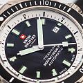 Швейцарские механические титановые наручные часы Swiss Military by Chrono Titanium 300 SMA34100.02, фото 4