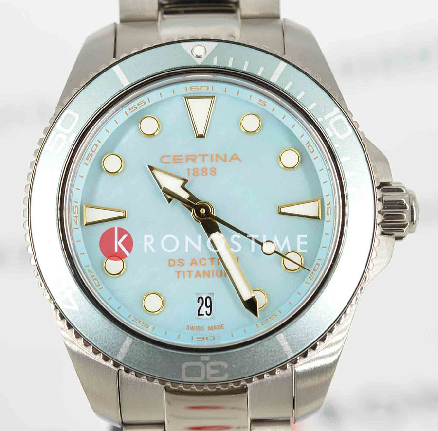 Часы Certina DS Action Lady C048.210.44.131.00 — кварцевые, металл титан