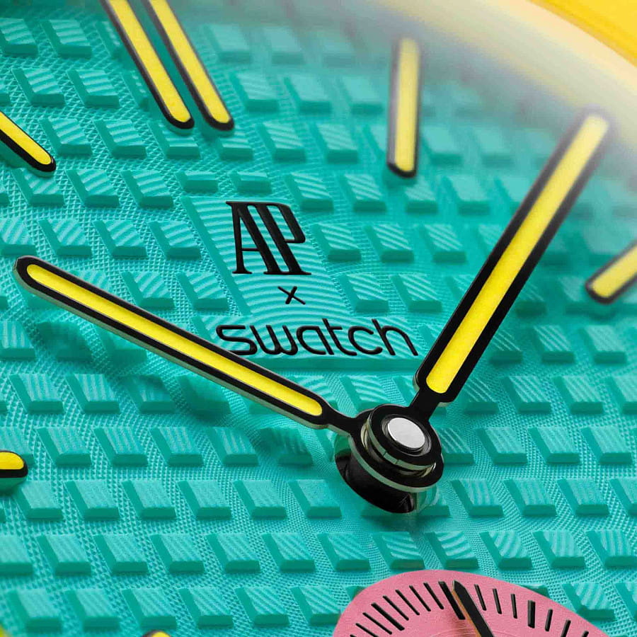 Часы Audemars Piguet x Swatch Royal Pop Otg Roz SSX03J100N — артикул SSX03J100N