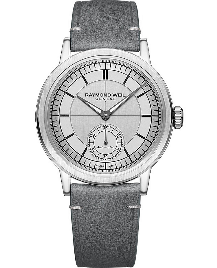Часы Raymond Weil Millesime 2930-STC-65001 — мужские, серый