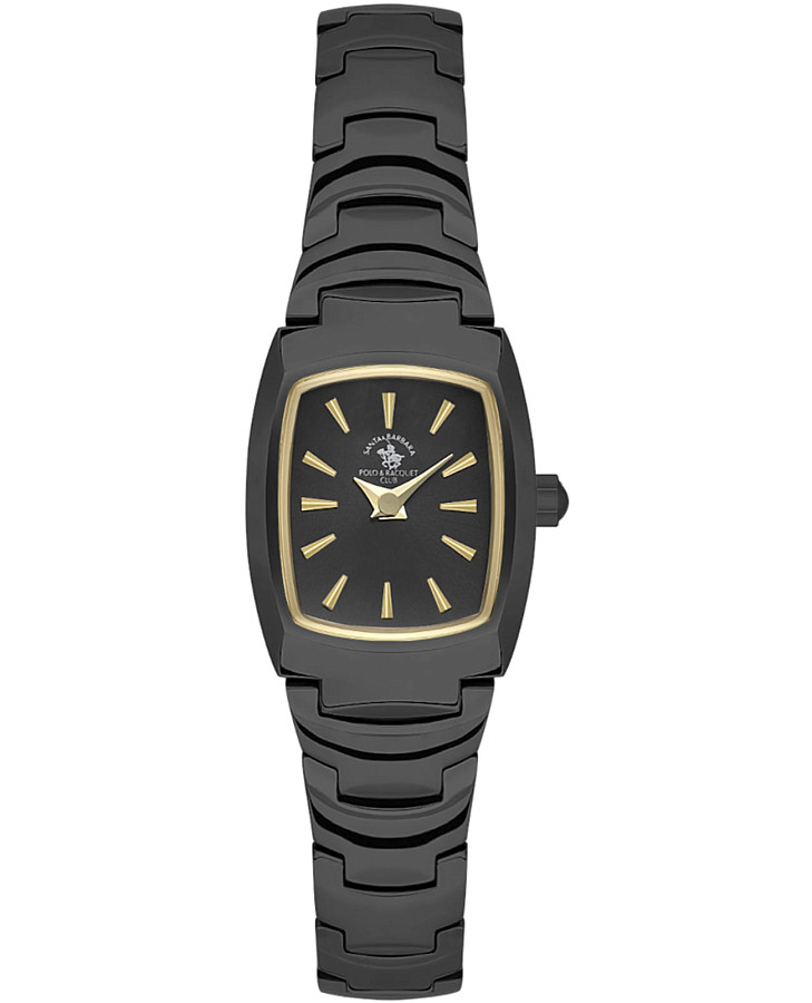 Часы Santa Barbara Polo & Racquet Club Unique SB.1.10639-6 — женские, черный