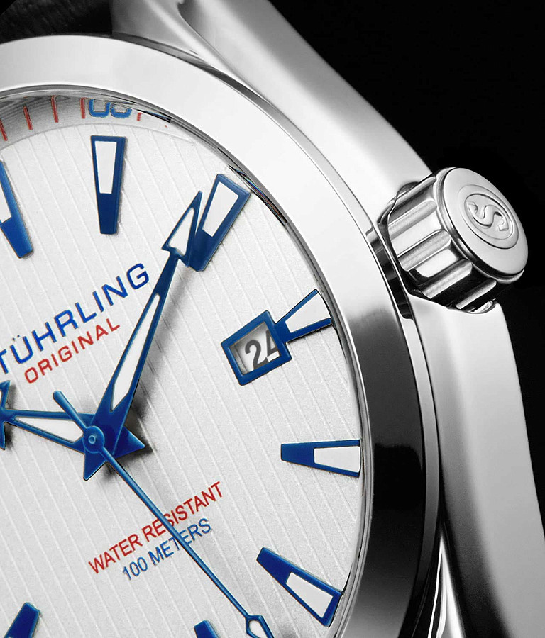 Часы Stuhrling Symphony 3953L.3 — сталь металл, США