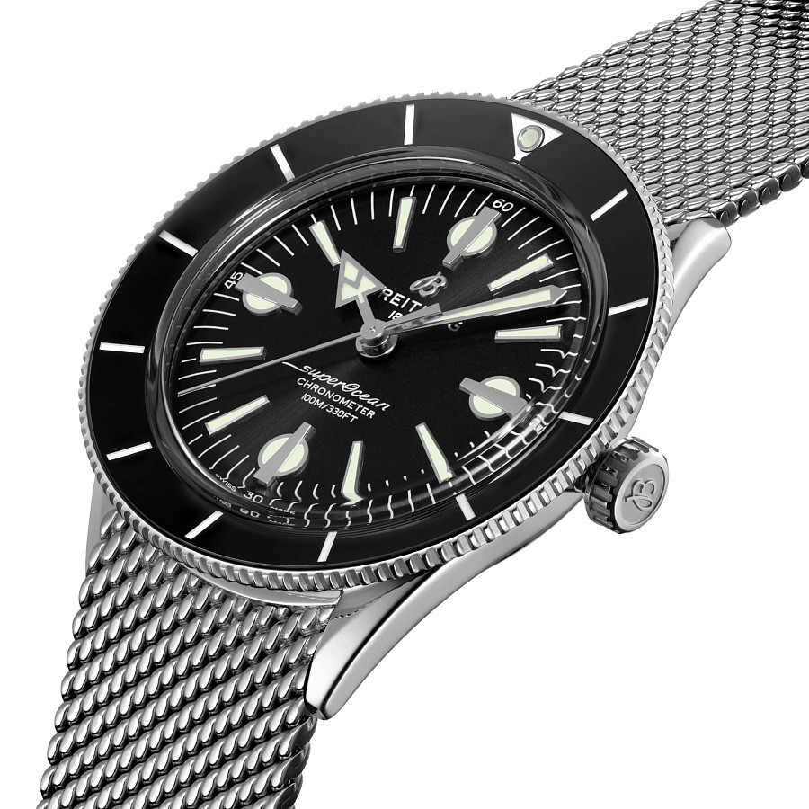 Часы Breitling Superocean Heritage '57 A10370121B1A1 — механические, металл сталь
