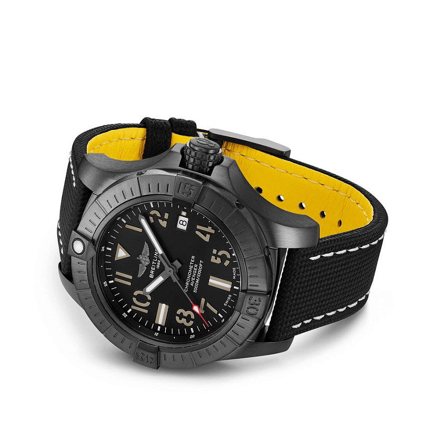 Часы Breitling Avenger Automatic 45 Seawolf Night Mission V17319101B1X1 — сталь металл, Швейцария
