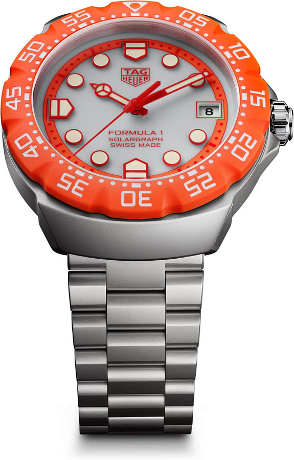 Часы TAG Heuer Formula 1 Solargraph WBY111L.BA0042 — кварцевые, металл сталь