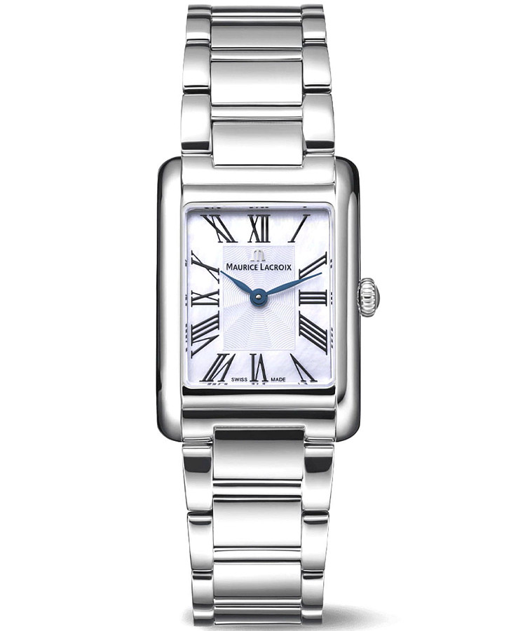 Часы Maurice Lacroix Fiaba Square FA1205-SS002-160-1 — женские, белый