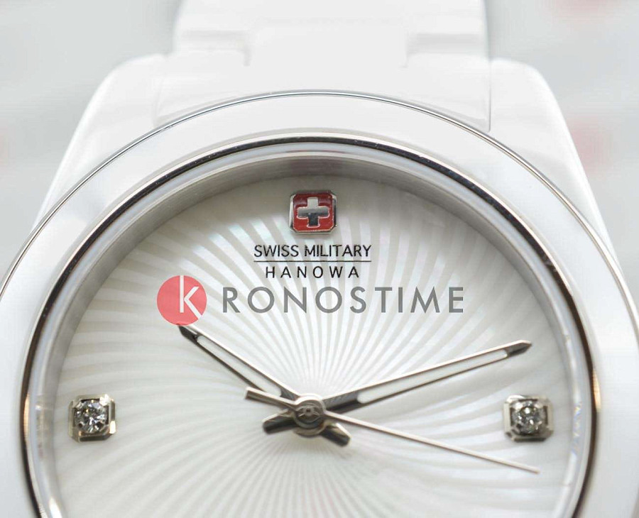 Часы Swiss Military Hanowa Swiss Recruit Lady Ceramic SMWLG0005101 — керамика металл сталь, Швейцария