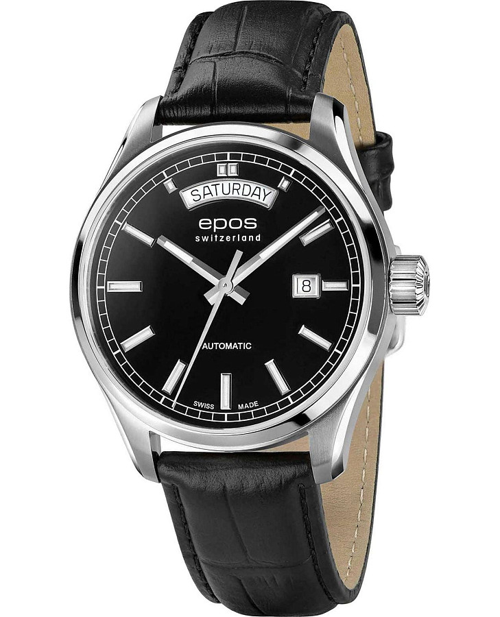 Часы Epos Passion 3501.142.20.95.25 — мужские, черный