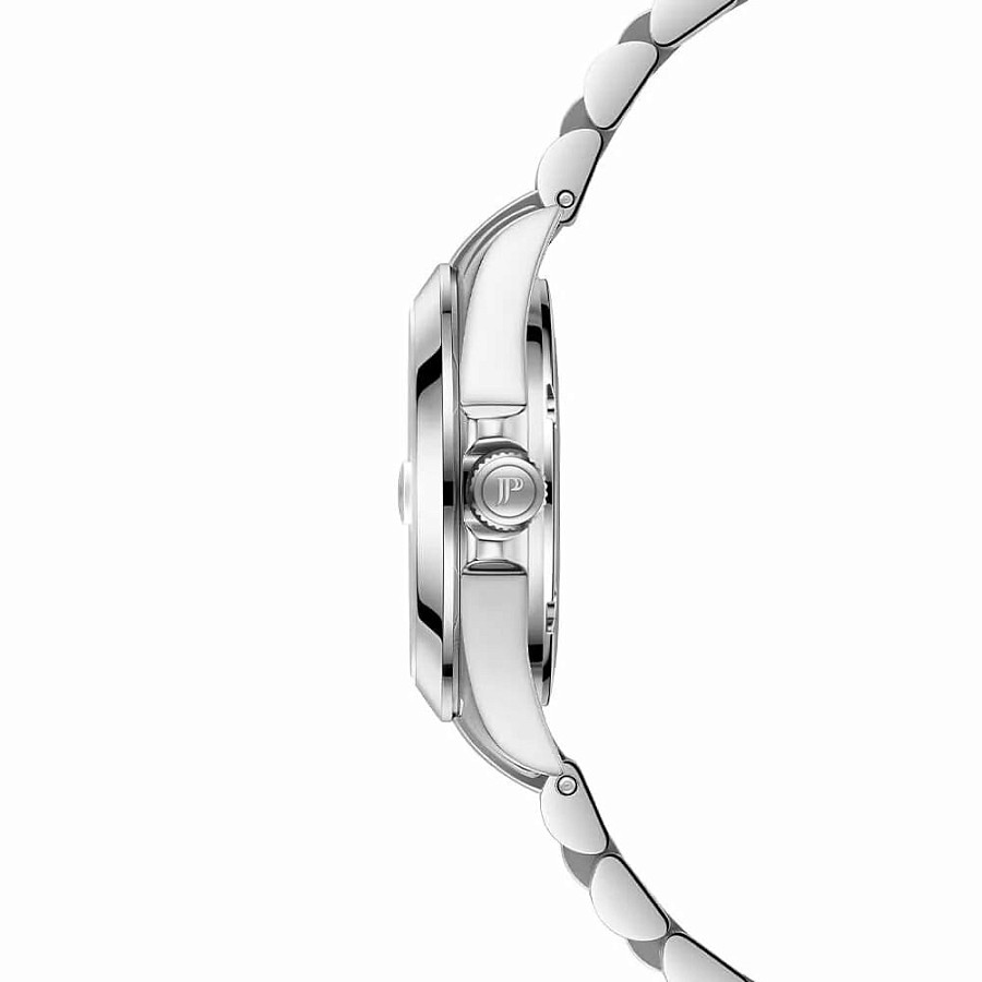 Часы Jacques Philippe Infinitum JPQLS731386 — белый, сталь металл
