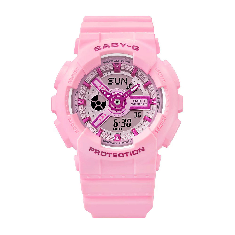 Часы Casio Baby-G BA-110YK-4A — пластик, Япония