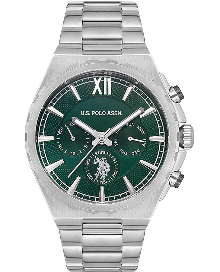Часы U.S. Polo Assn. Crossing USPA1030-07 — мужские, зеленый