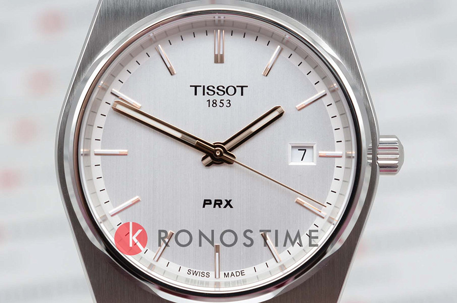 Часы Tissot PRX T137.410.11.031.00 — сталь металл, Швейцария