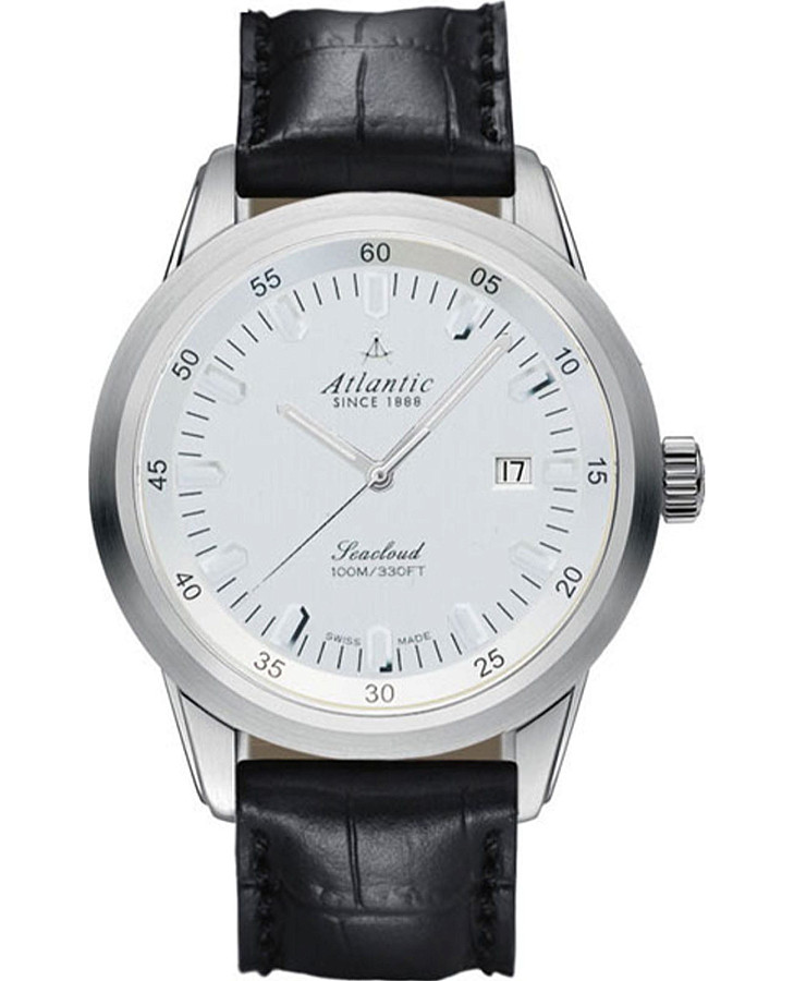 Часы Atlantic Seacloud 73360.41.21 — мужские, белый