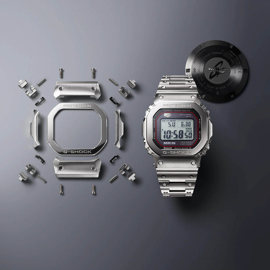 Часы Casio G-Shock MRG-B5000D-1DR (MRG-B5000D-1) — электронные, Япония, мужские