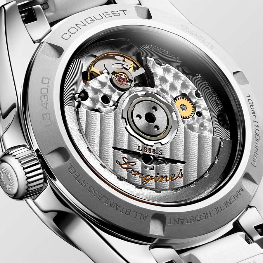 Часы Longines Conquest L3.430.0.87.9 — Швейцария, механические