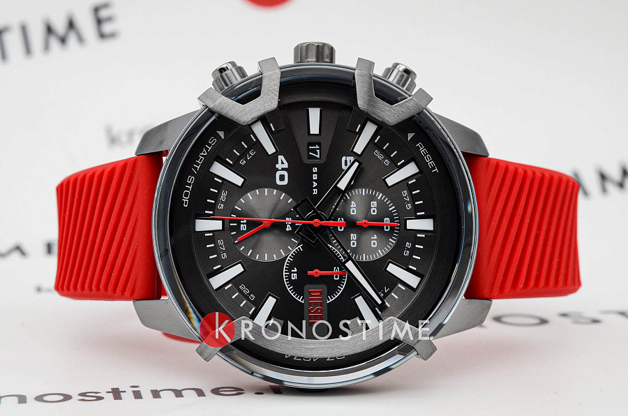 Часы Diesel Griffed DZ4673SET — кварцевые, сталь металл