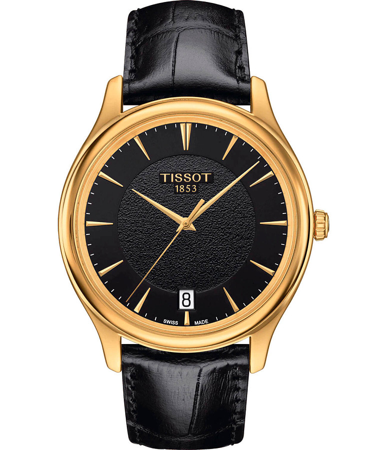Часы Tissot Fascination 18K Gold T924.410.16.051.00 — мужские, черный
