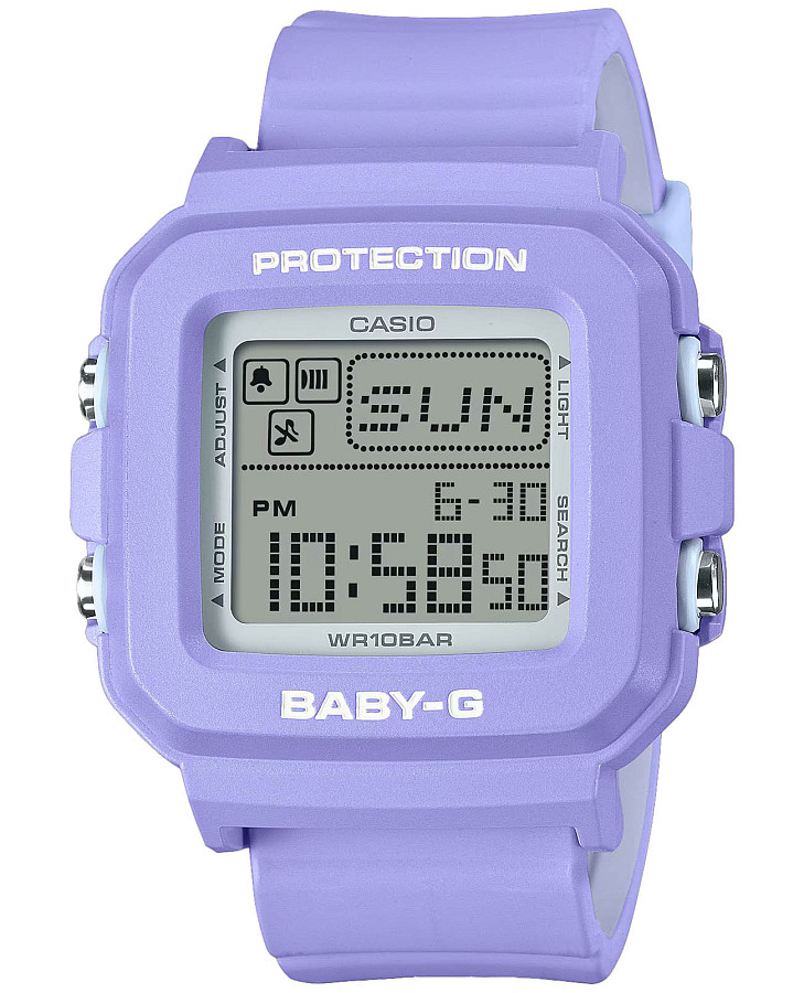 Часы Casio Baby-G BGD-10K-6DR (BGD-10K-6) — женские, серый