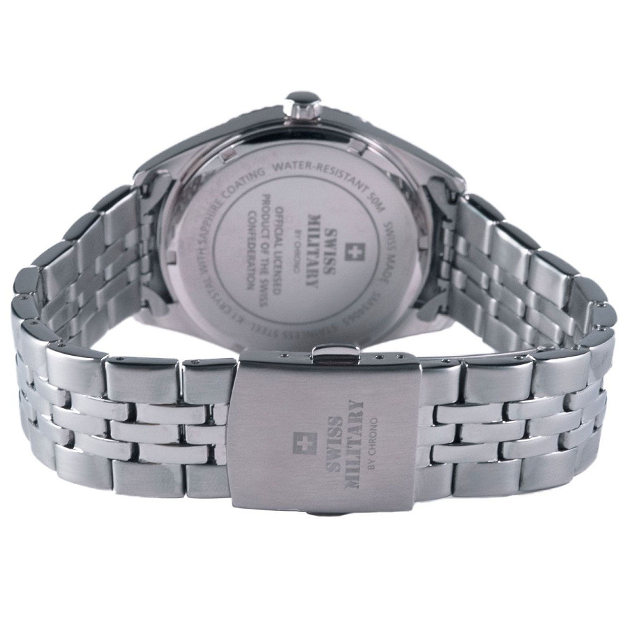 Часы Swiss Military by Chrono Сверхточные SM34065.03 — кварцевые, Швейцария, мужские