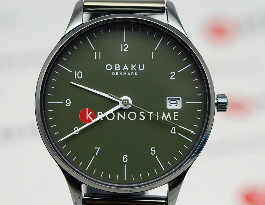 Часы Obaku Chia Lille V298LDEEME — сталь металл, Дания