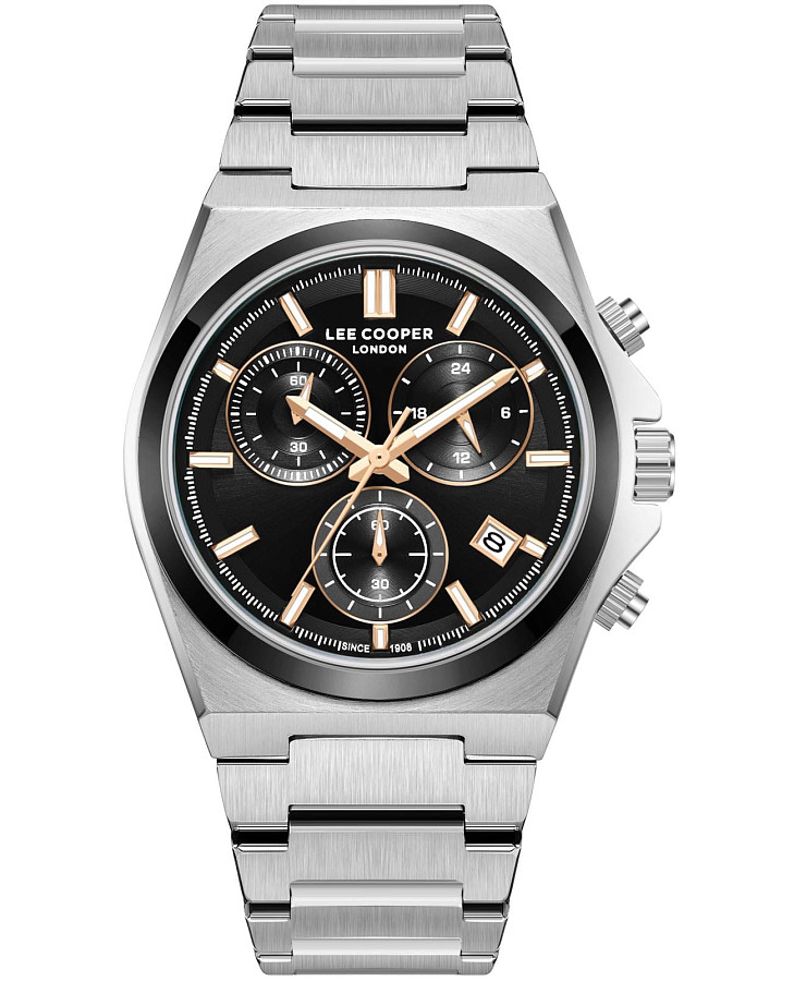 Часы Lee Cooper LC08188.650 — мужские, черный