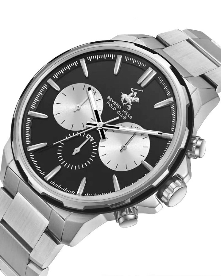 Часы Beverly Hills Polo Club BP3651X.360 — кварцевые, сталь металл