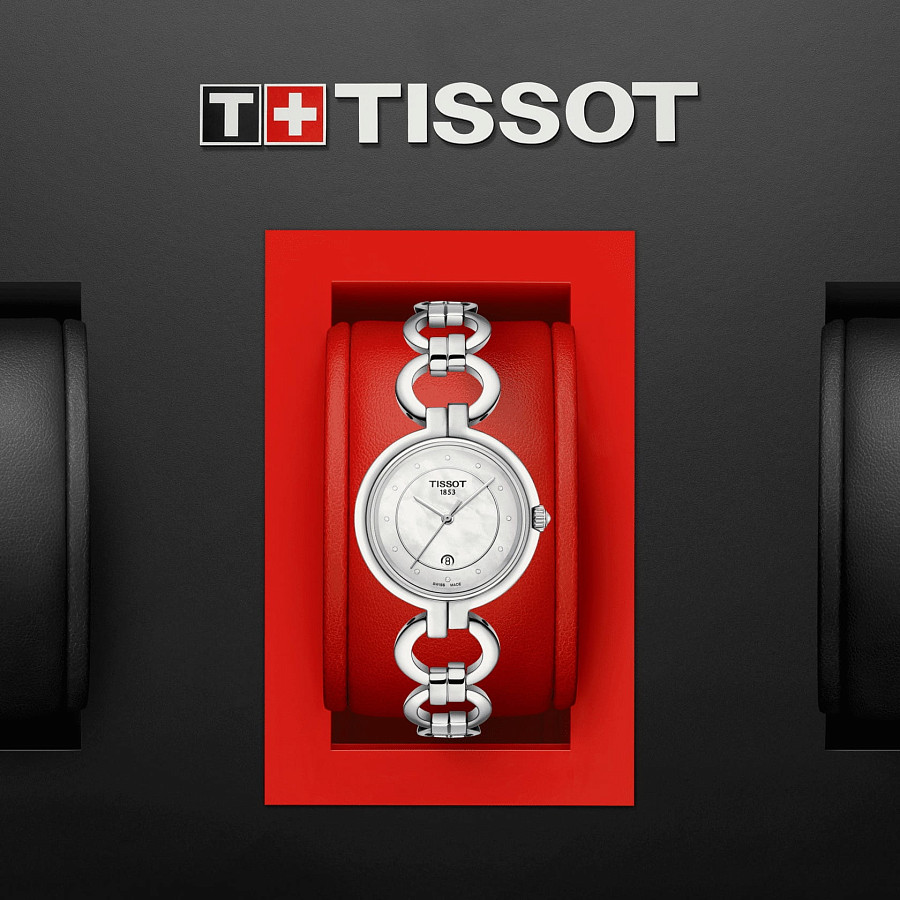 Часы Tissot Flamingo T094.210.11.116.00 — сталь металл, Швейцария