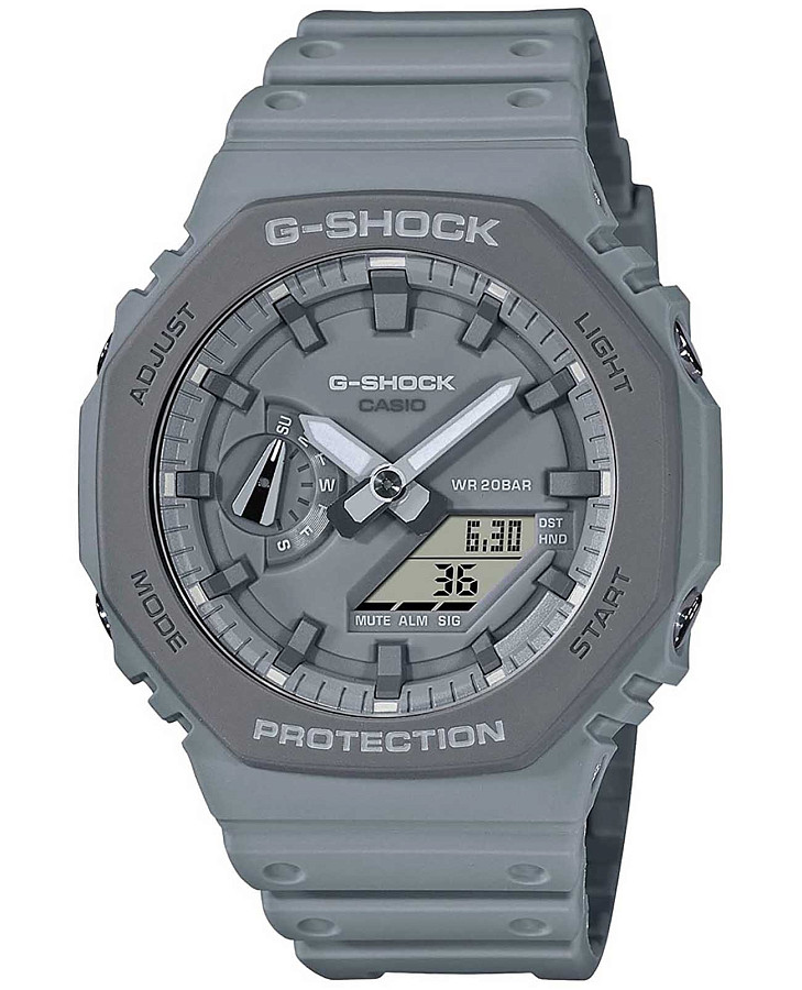 Часы Casio G-Shock GA-2110ET-8A — мужские, серый