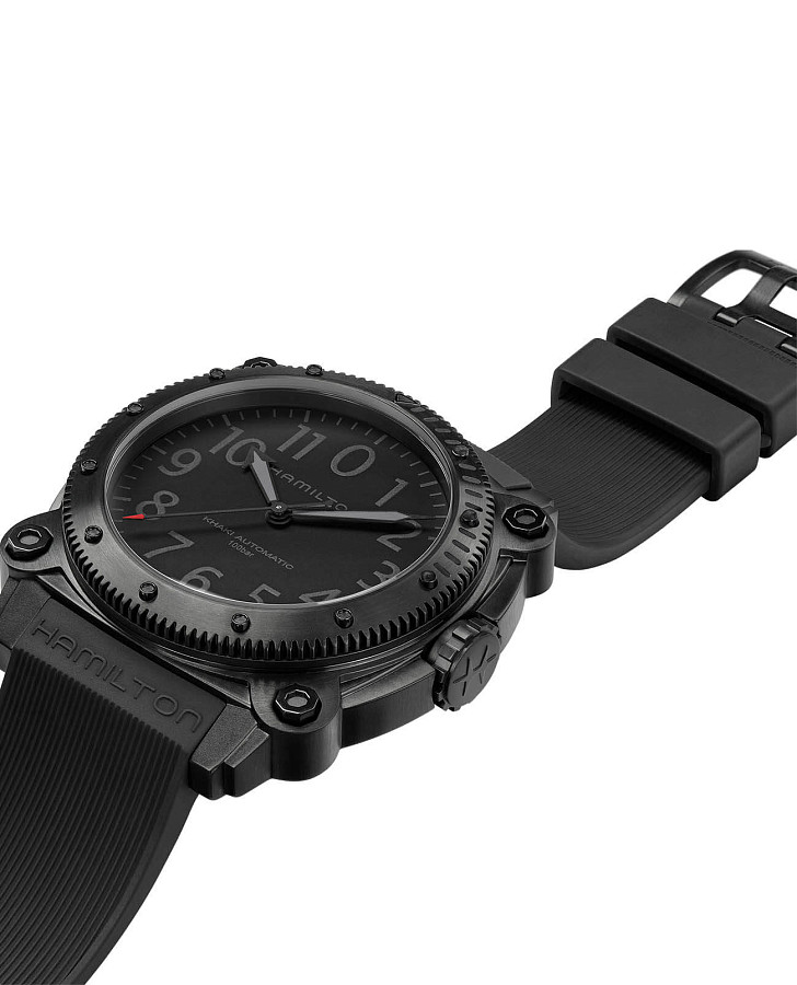 Часы Hamilton Khaki Navy BeLOWZERO Auto Limited Edition H78505332 — титан, Швейцария