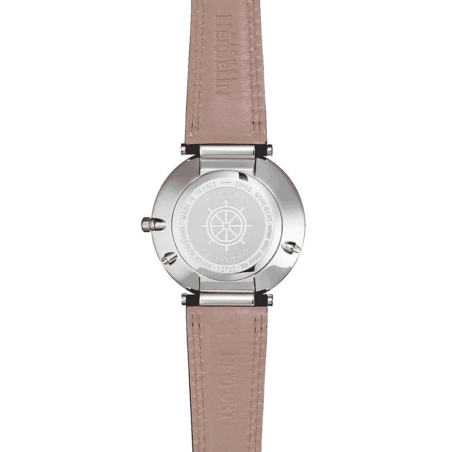 Часы Herbelin Newport Slim 12722T15BL — сталь металл, Франция