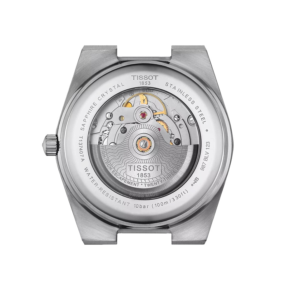 Часы Tissot PRX Powermatic 80 40mm Gradient T137.407.11.351.01 — голубой, сталь металл