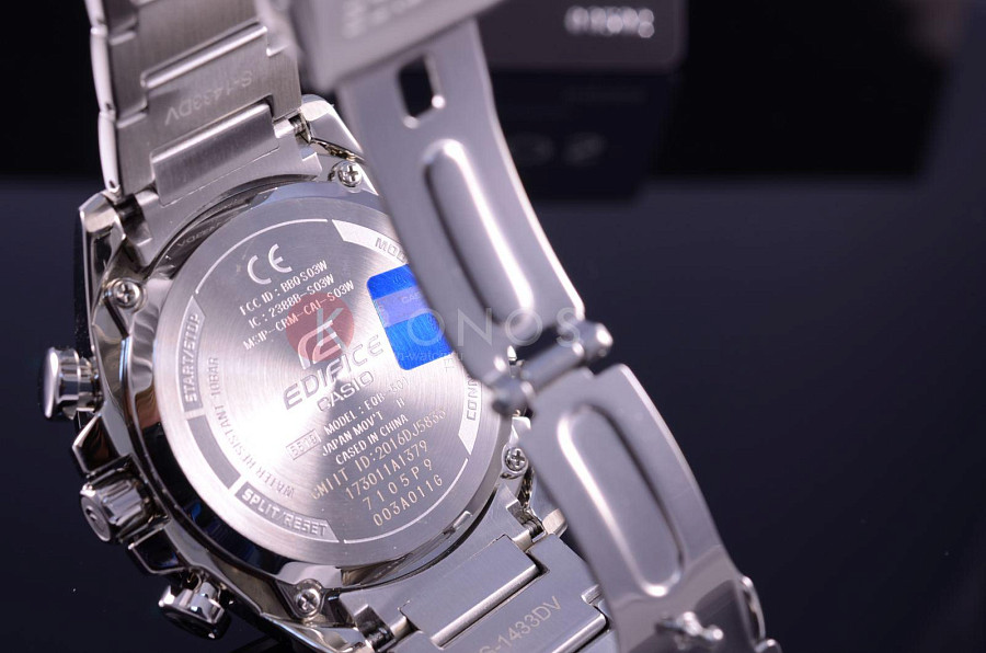 Часы Casio Edifice EQB-501XDB-1A — Япония, кварцевые