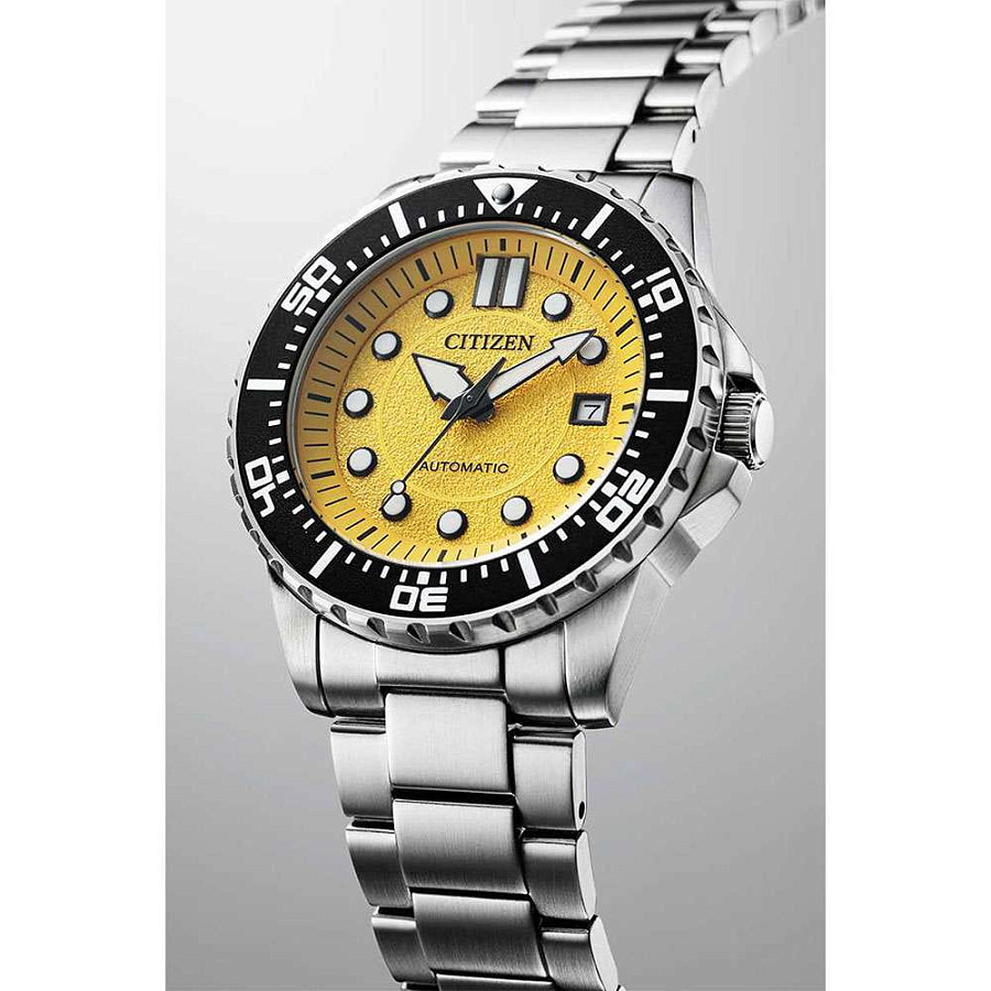 Часы Citizen Automatic NJ0170-83Z — мужские, серебристый