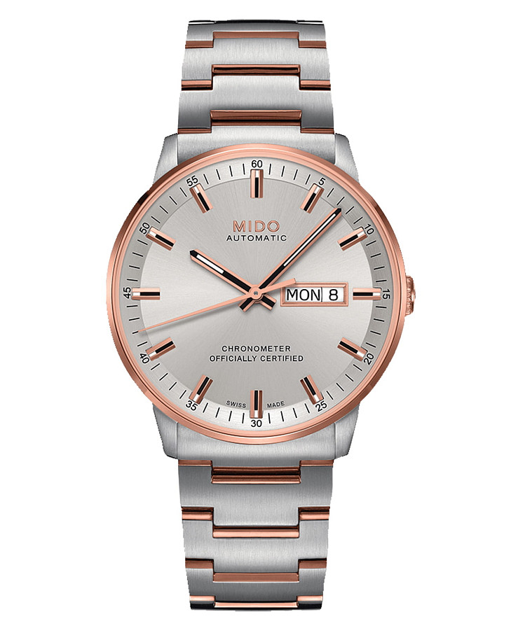 Часы Mido Commander Chronometer M021.431.22.031.00 — мужские, серебристый