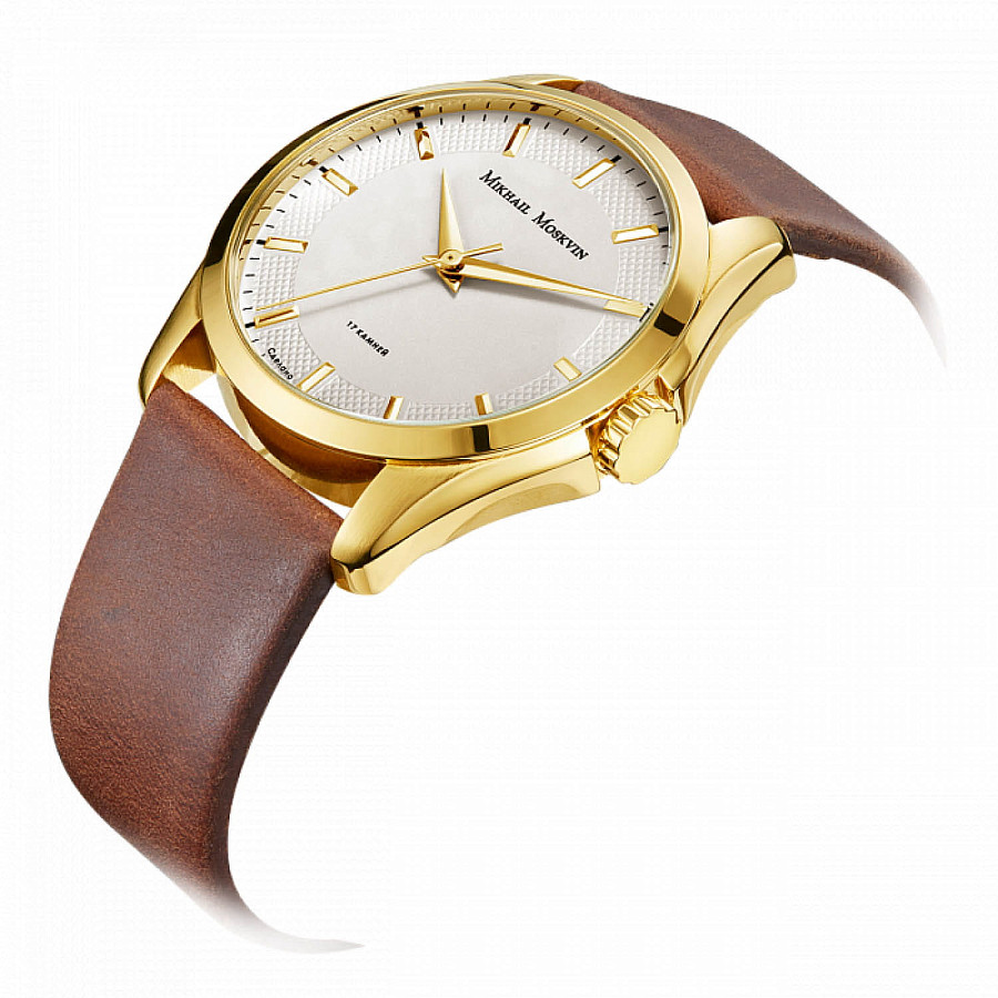 Часы Михаил Москвин Classic 1293B2L4 — механические, латунь
