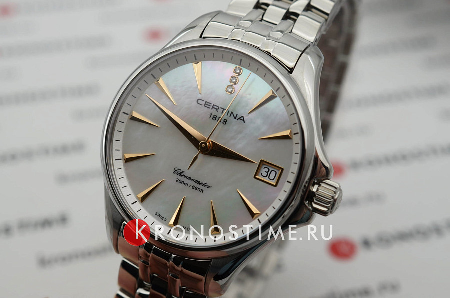 Часы Certina DS Action C032.051.11.116.00 — кварцевые, металл сталь