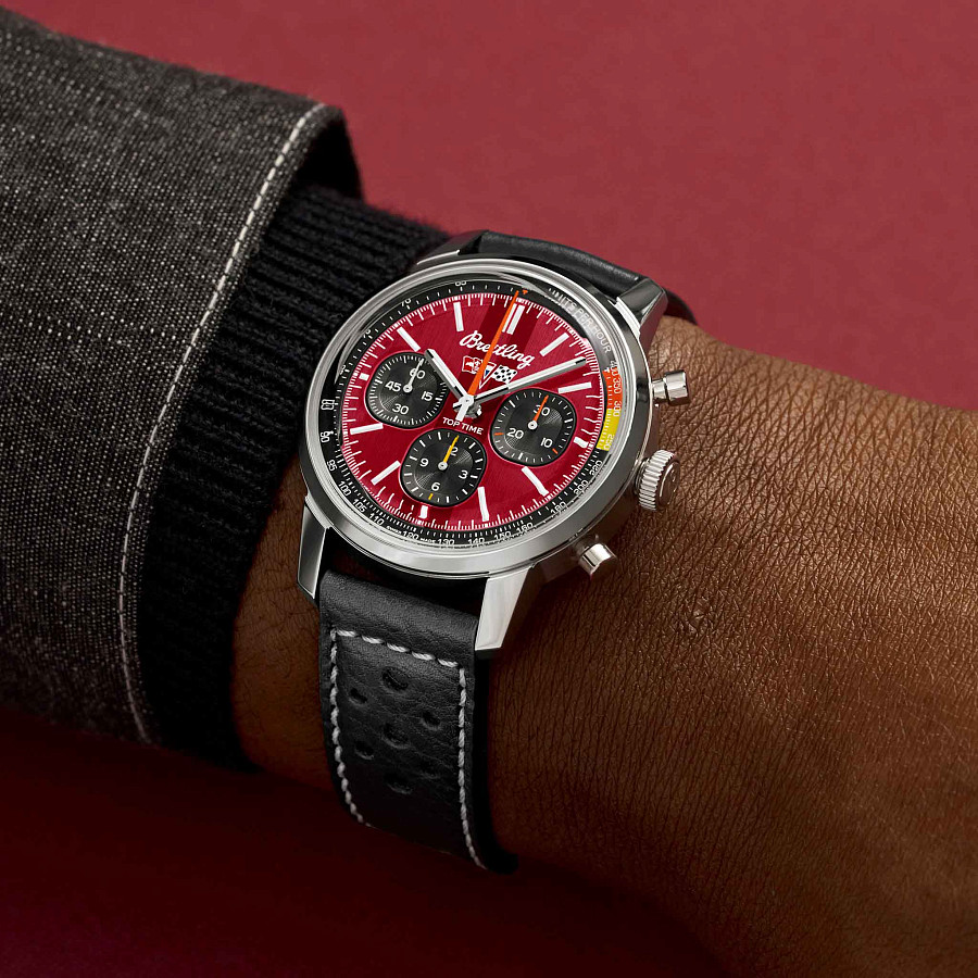 Часы Breitling Top Time B01 Chevrolet Corvette AB01761A1K1X1 — кожаный, мужские